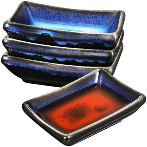 Zerodeko 4-Piece Japanese Style Ceramic Dishes
