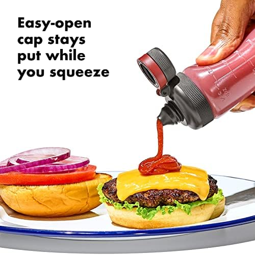 OXO Outdoor Leakproof Squeeze Bottle Set 3 6 oz