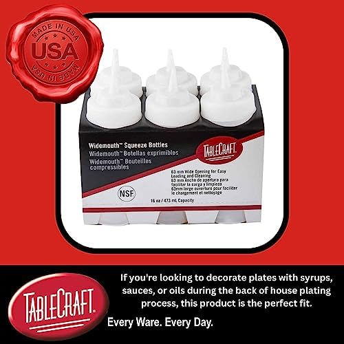 8 Oz Squeeze Bottle Set