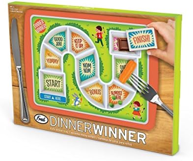Dinner Winner Game Plate for Kids