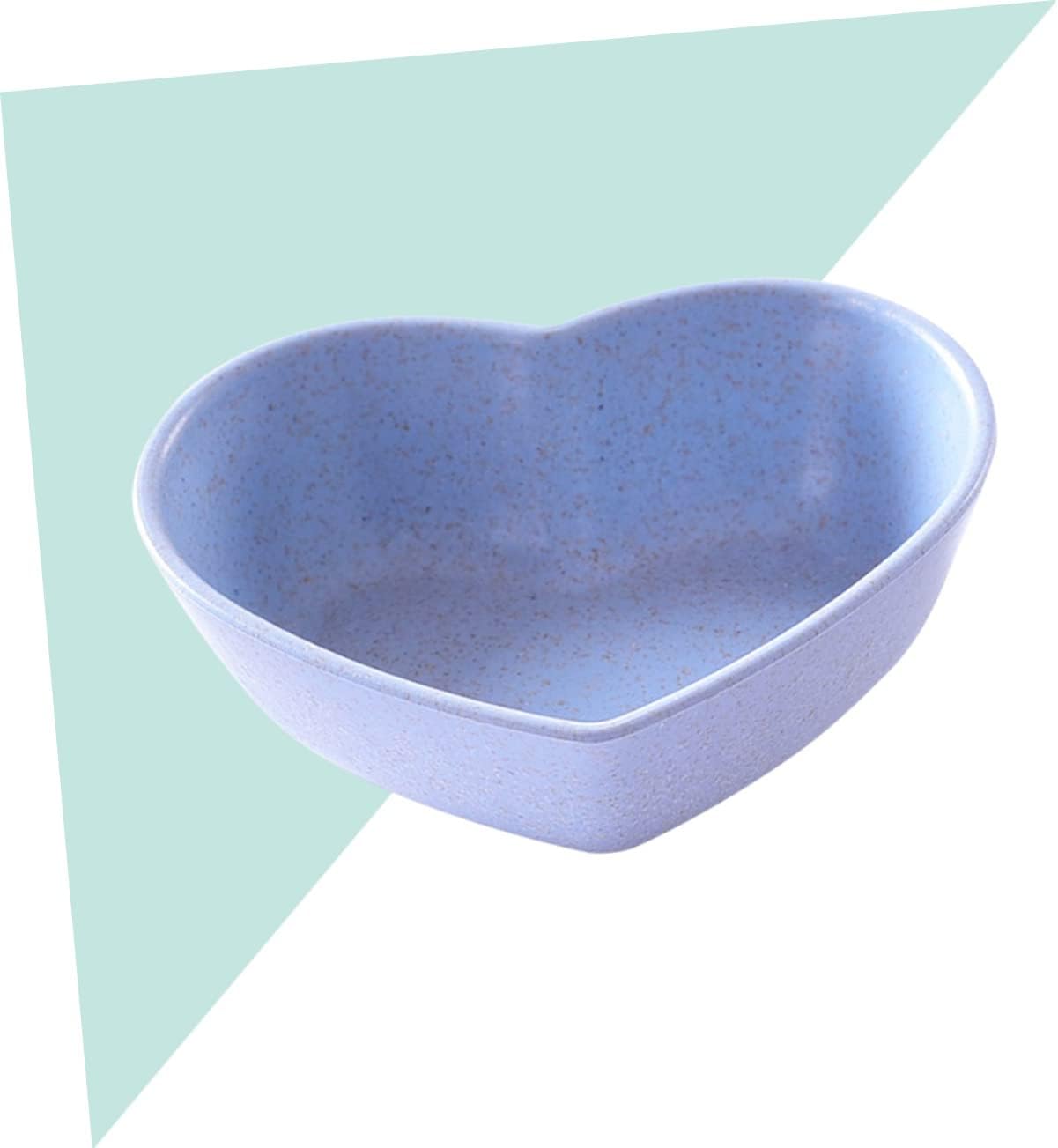 4-Piece set of Handmade Organic Heart-Shaped Encoding Dipping Bowls