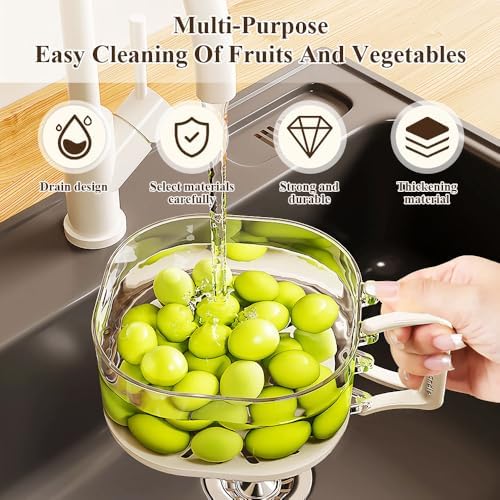 Collapsible Drainer Basket for Fruits Vegetables