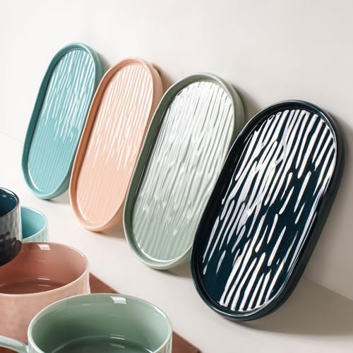 Arcena Solid Soup Sandwich Plate Combo Set 16oz