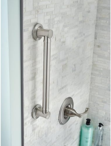 Bathroom Safety Grab Bar Brushed Nickel