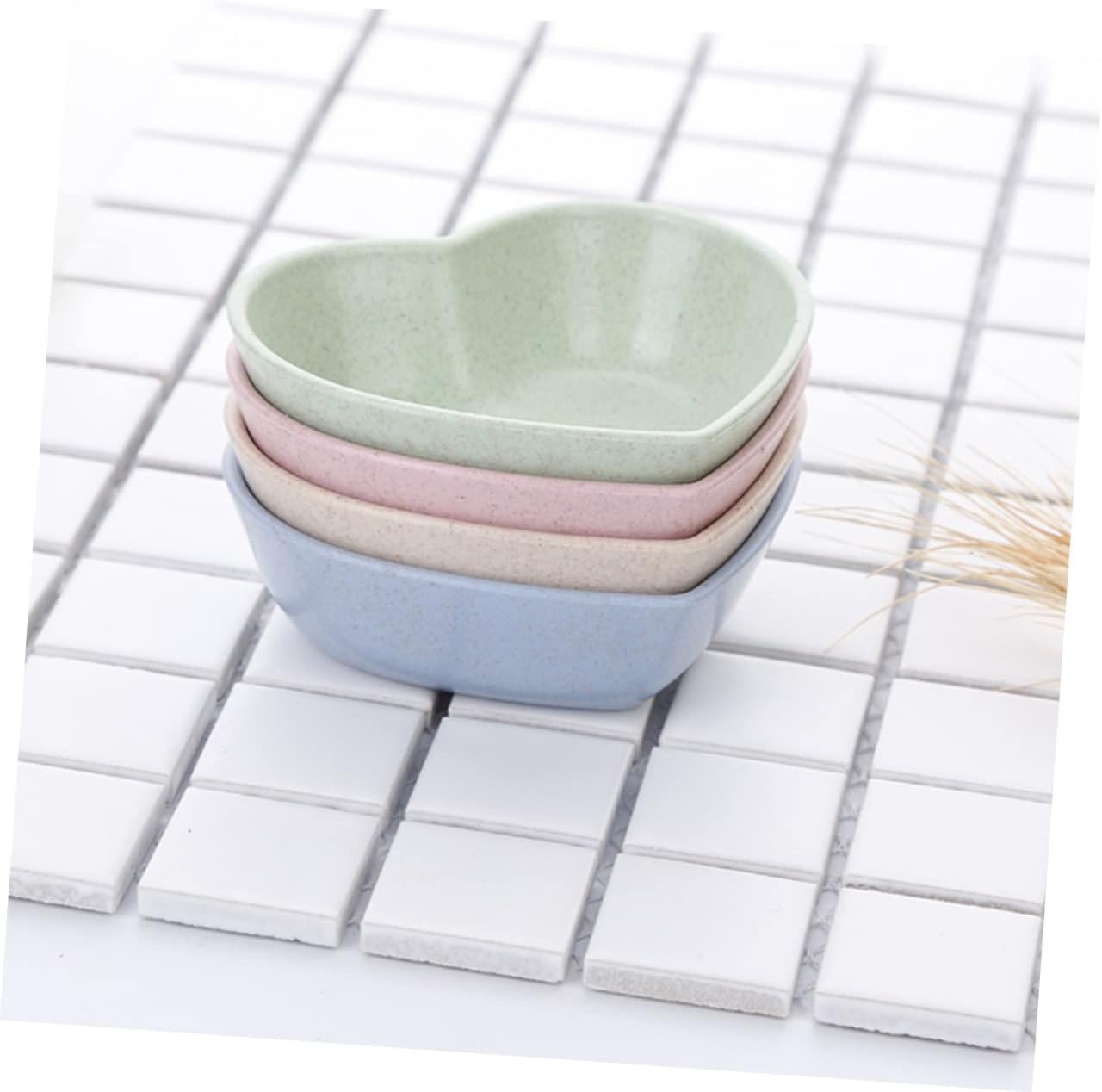 4-Piece Heart-Shaped Tasting Dishes