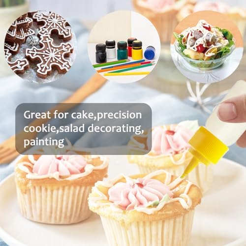 Sleek Squeeze Bottle Set for Candy Crafts
