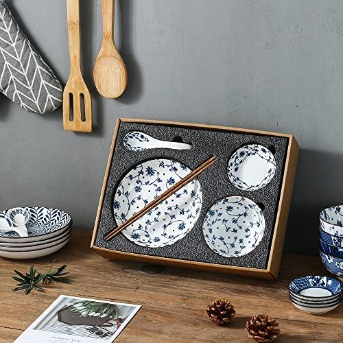 Gegong Blue and White Dinnerware Set Perfect for Every Day