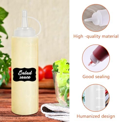 Hajoyful Squeeze Bottle Set