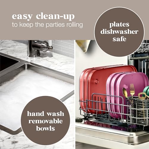 DessertCandy Serving Tray with Multipurpose Bowl