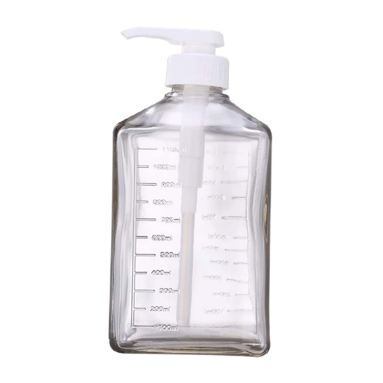 1100ML Glass Squeeze Bottle for Home Commercial Use - 10CC Capacity