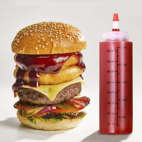 Premium BPA-Free Squeeze Bottles - Easy to Use Durable and Multipurpose