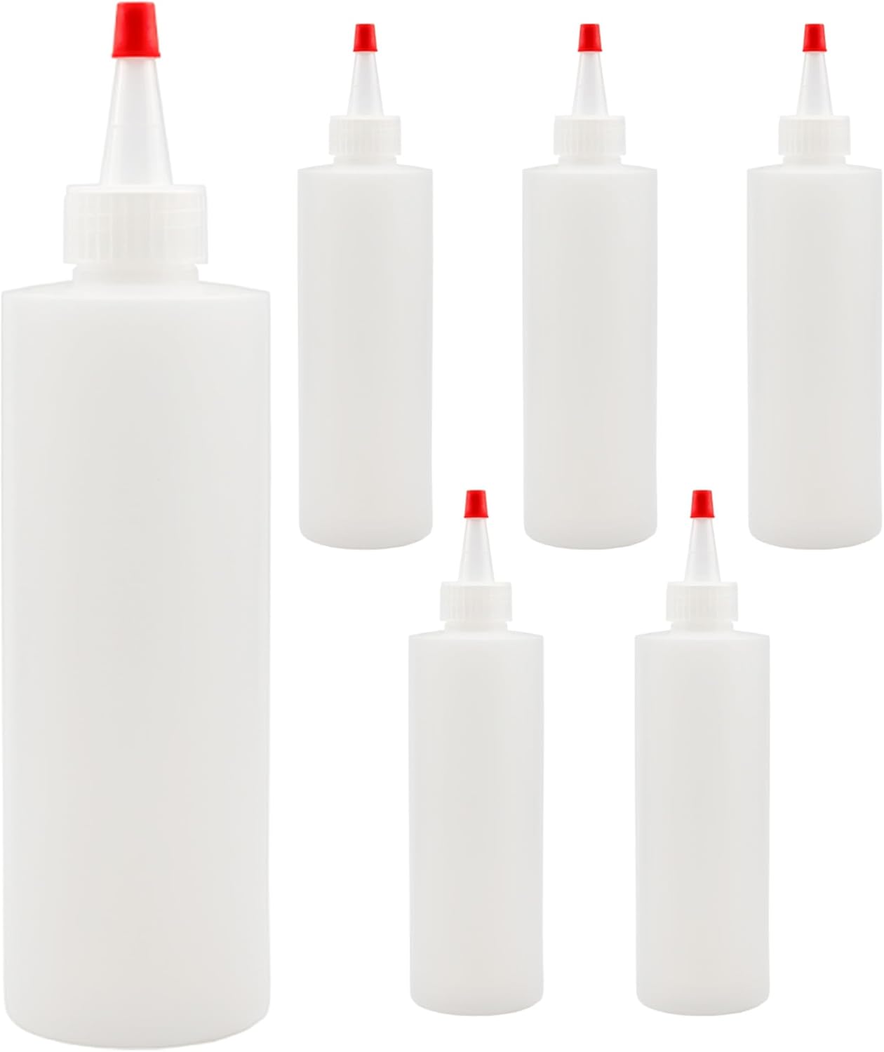8oz HDPE Squeeze Bottles