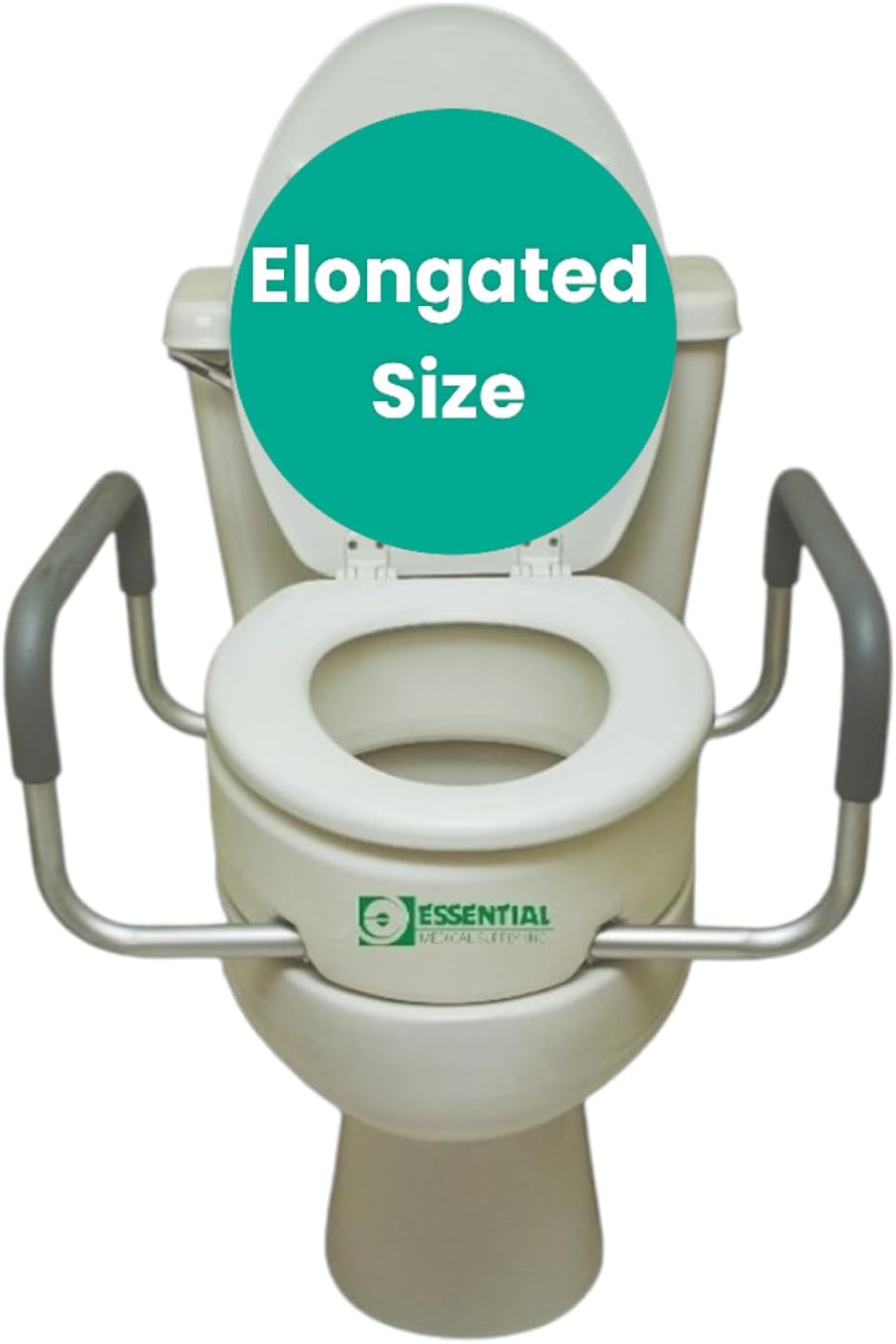 Essential Medical Supply Raised Toilet Seat Riser