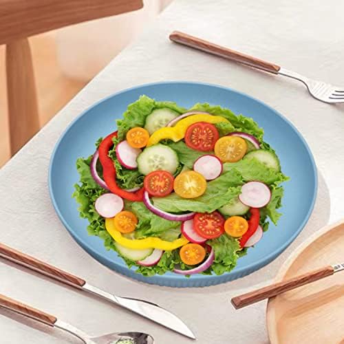 Eco-Friendly Wheat Straw Dinnerware Set for 6