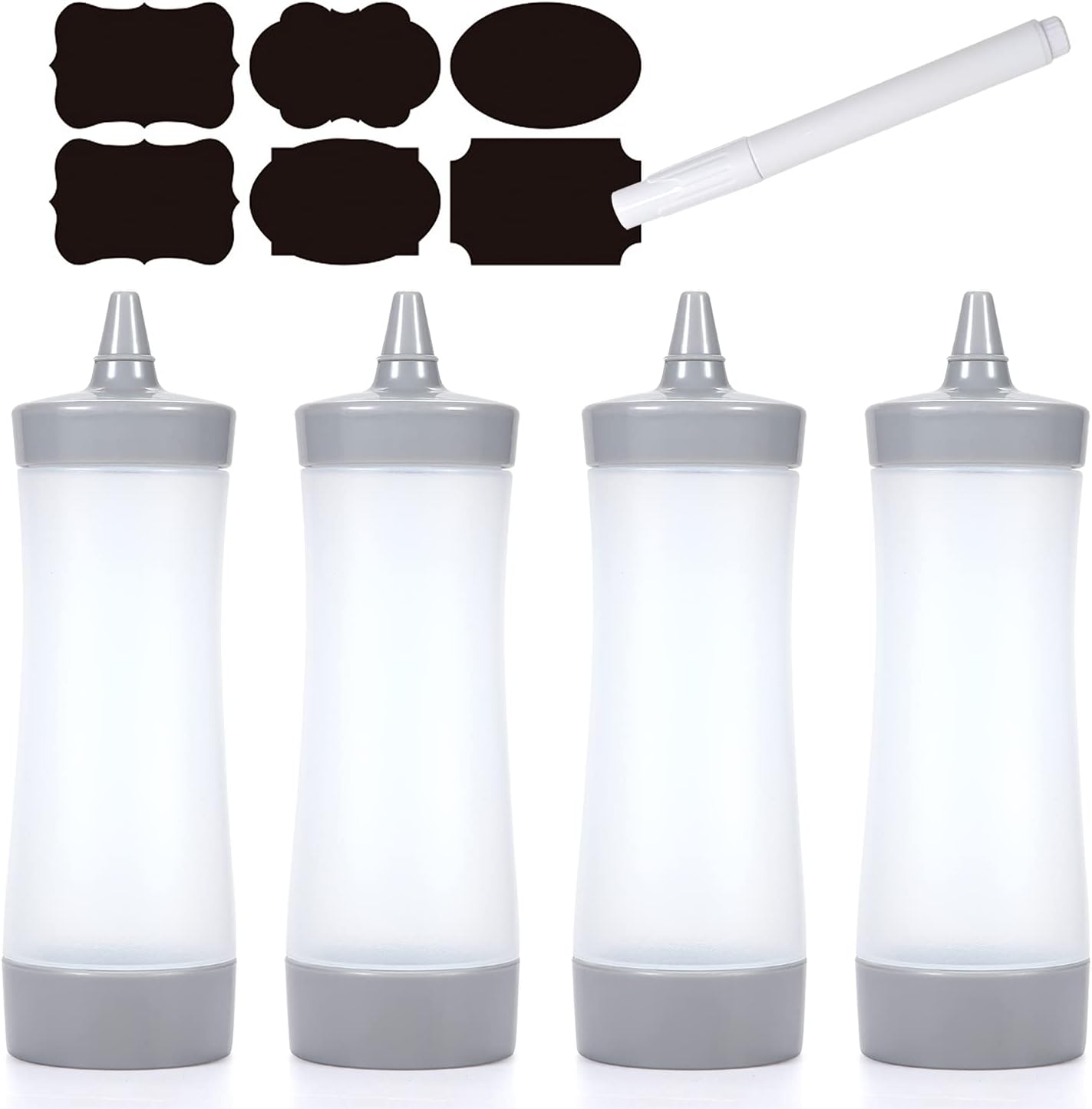 Qiuhome Condiment Squeeze Bottle 12oz