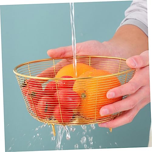 Perfect for Fruits Veggies Stainless Steel Drain Basket
