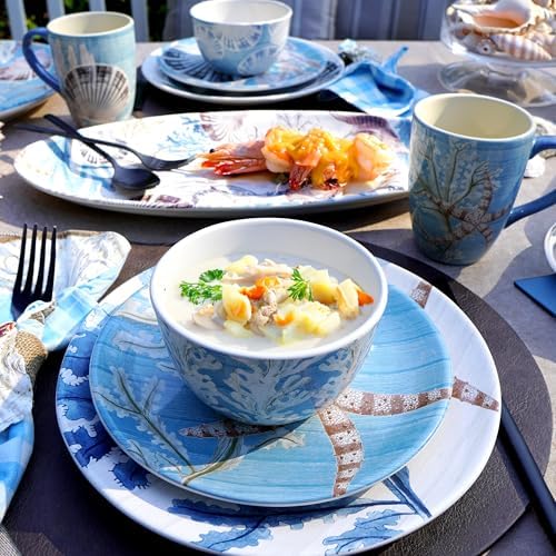 Beyond the Shore Iced_sheet Bowl Set 4 525