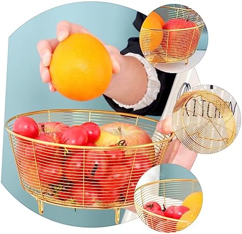 Perfect for Fruits Veggies Stainless Steel Drain Basket