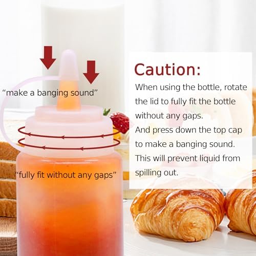 Squeeze Bottle Set for Kitchen Convenience