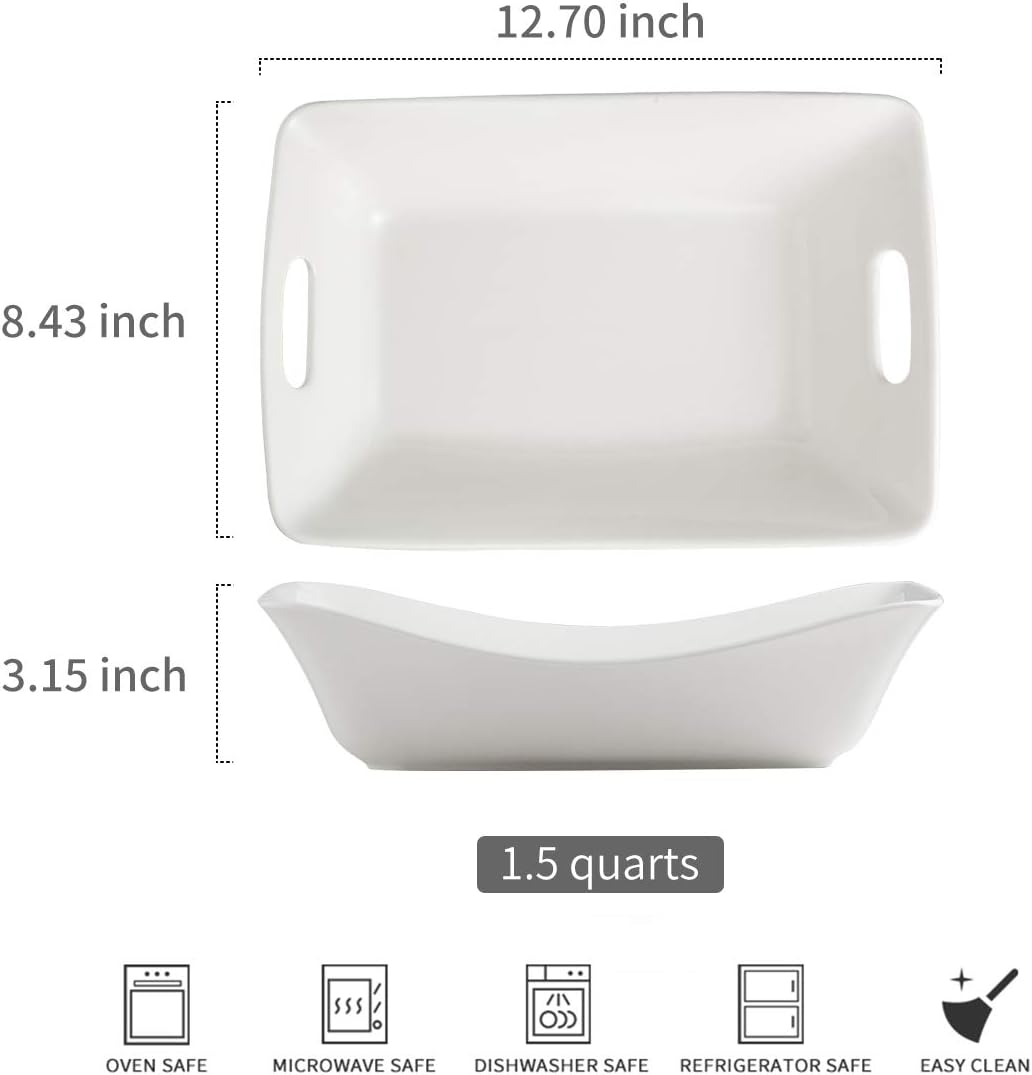 White Porcelain Serving Bowls for Entertaining