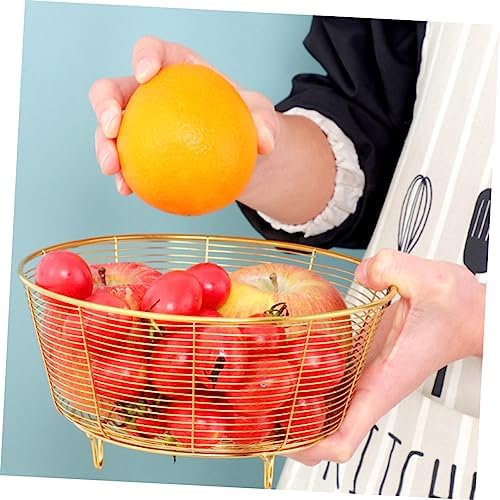 OKUMEYR Durable Stainless Steel Fruit and Vegetable Basket