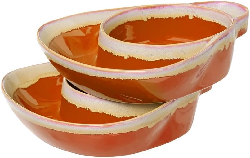 The Lakeside Collection Sets of 2 Stoneware Soup Side Bowls