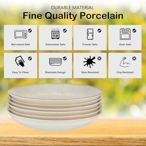 Sunshine Style Pasta Bowls 6 Set