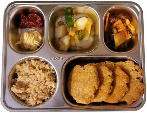 Stainless Steel Divided Plate Set for Camping Entertaining
