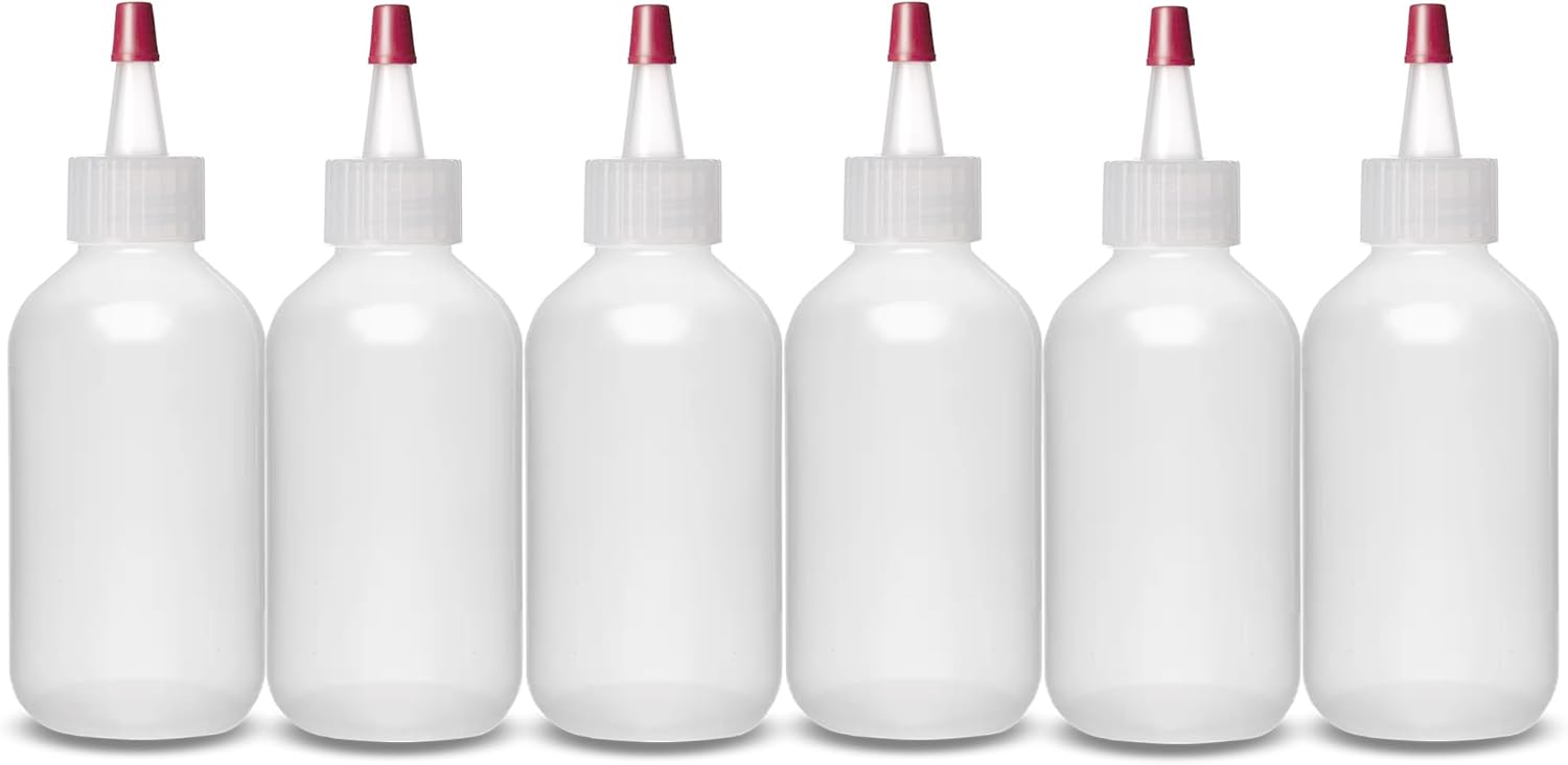 2 oz Plastic Squeeze Bottles with Yorker Caps