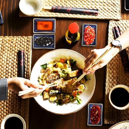 Zerodeko 4-Piece Japanese Style Ceramic Dishes