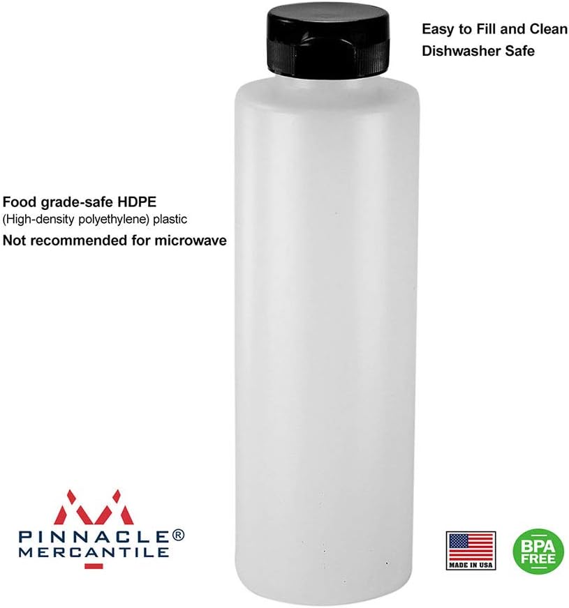 Pinnacle Mercantile Condiment Squeeze Bottles Set of 12