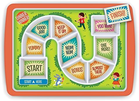 Dinner Winner Game Plate for Kids