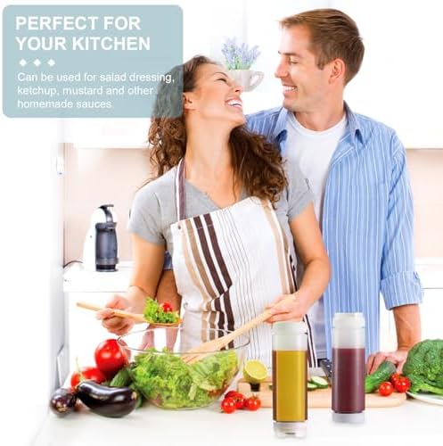 Compact Durable Squeeze Bottles for Ketchup Sour Cream More