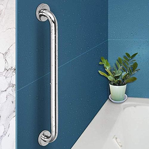 Safety Bath Grab Bar 24-Inch Chrome Stainless Steel with 15 Diameter
