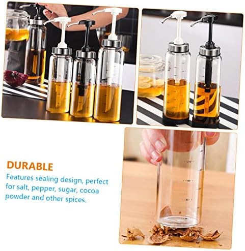 Adjustable Honey Dispenser Bottle - 500ml Capacity for Unique Flavors