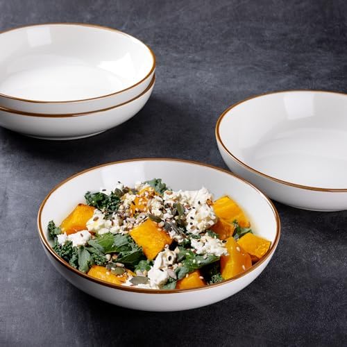 Sturdy Durable 85 Ceramic Pasta Bowls for Kitchen Use