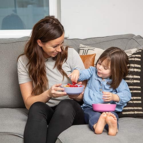 Grow Forward Bamboo Kids Plates and Bowls Set