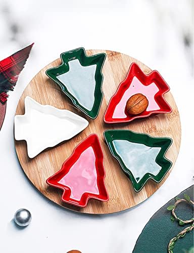 Rotating Colorful 108-inch 5PCS Plates Set