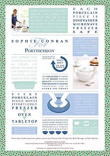 Cutest 12-inch Portmeirion Sophie Conran White Round Platter