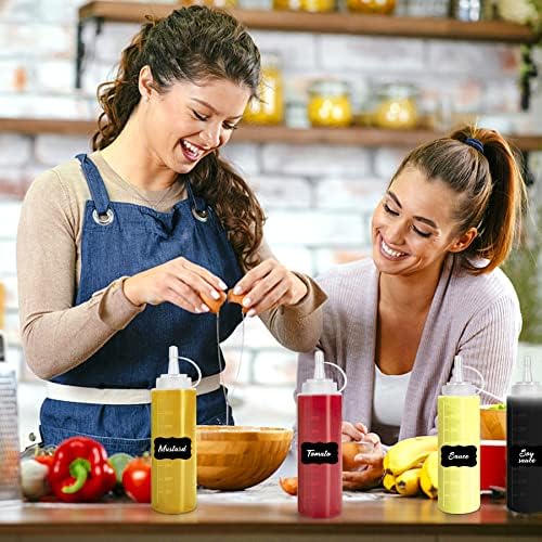 Squeeze Bottle Set for Kitchen Convenience