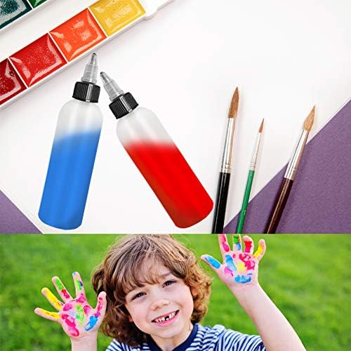 Leak-Proof Reusable Plastic Boston Squeeze Bottles