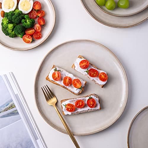 Unique Handmade Ceramic Plates Set
