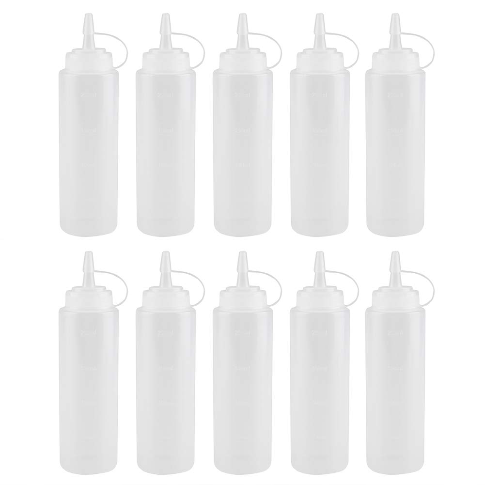 Fuchooky 10pc 240ml Squeeze Set