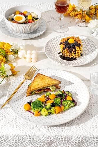 Elegant 12-Piece Dinnerware Set for Home Kitchen