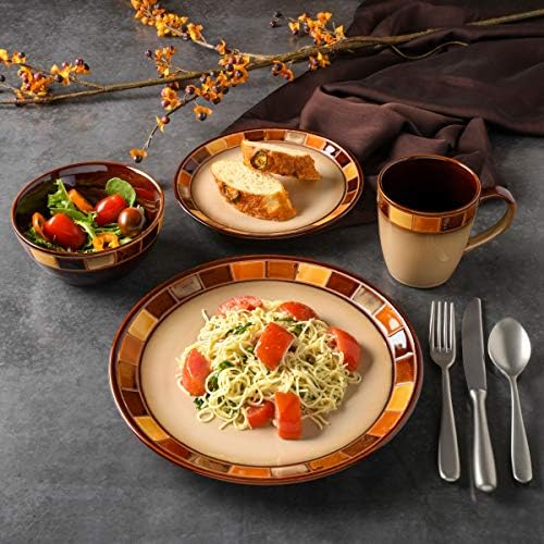 Elegant Spanish-Style Dinnerware Set Durable Unique designed Perfect for Entertaining