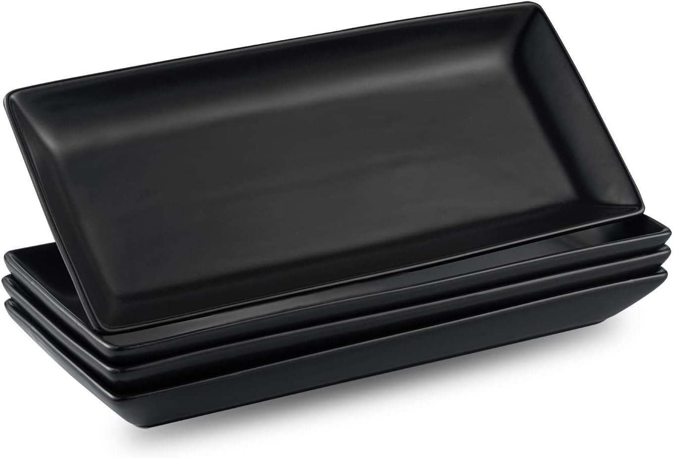 Gomakren Black Serving Platter Set