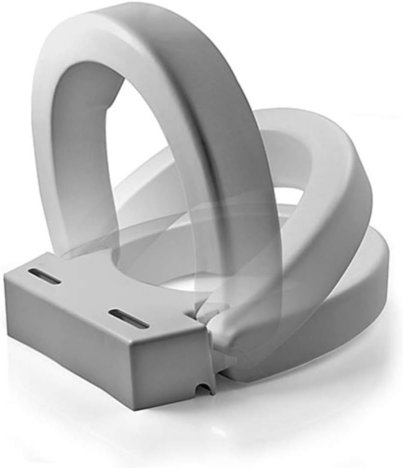 Elevated Toilet Seat for Enhanced Safety Comfort