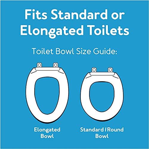 Carex Elevated Toilet Seat - 55 inch Riser