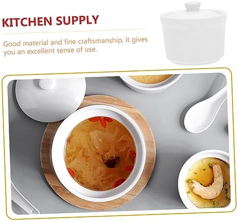 Sturdy Ceramic Soup Pot for Bird Retaining