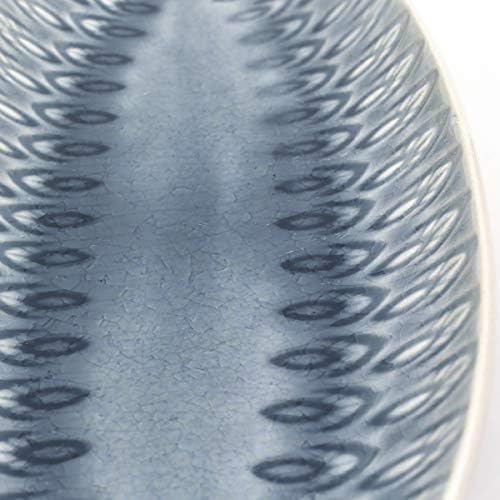 Stunning Crackle Glaze Serving Platter